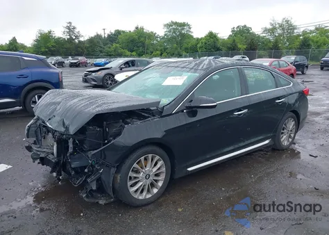 2015 Hyundai Sonata Limited from USA, damaged, VIN 5NPE34AF3FH059787